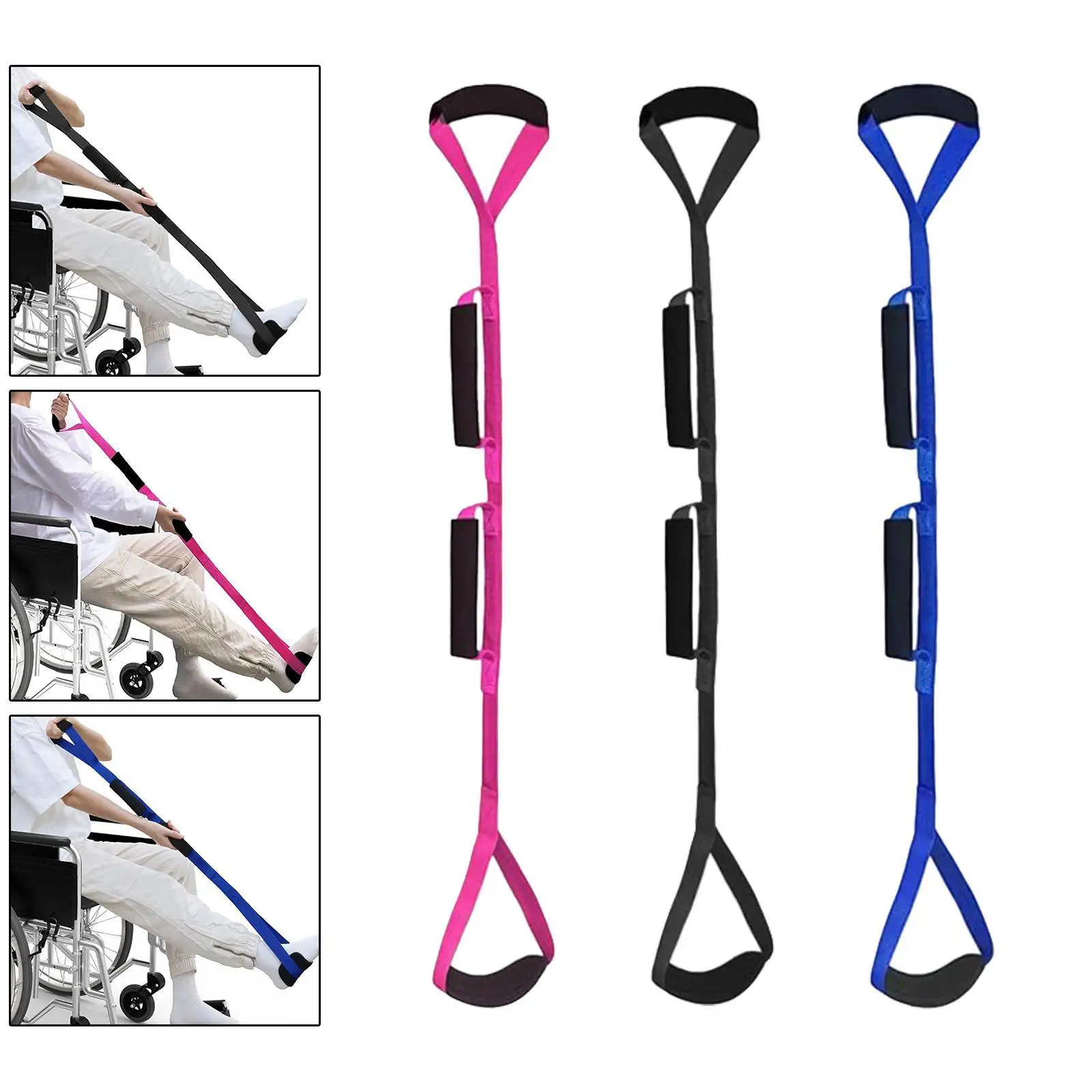 Foot Lifter Strap W/ Soft Foot Pad Mobility Lift Raiser for Couch Getting Legs in and Out of Bed Car Handicap Foot Lifter Strap W/ Soft Foot Pad Mobility Lift Raiser for Couch Getting Legs in and Out of Bed Car Handicap