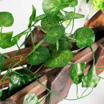 2/4/8/10M Artificial Ivy Leaves Garland Hanging Vines Fake Plants Outdoor Greenery Wall Decor Festival Garden Home Party Decor 5