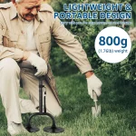 52-60CM Adjustable Mobility Aid Tool Portable Standing Assist Device With Lanyard Lightweight Standing Up Assistance for Elderly 4