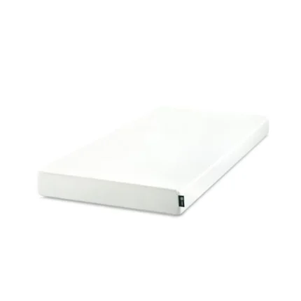 Twin Size Green Tea Memory Foam Mattress 5 Inch, Fiberglass Free Medium Firm Feel, Zoned Pressure Relief Safe Foams