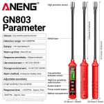 Handheld Gas Leak Detector ANENG GN803 Testers Methane Combustible Gas Detector Gases Concentration Analyzer Meter Leakage Tools 6