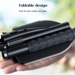 1pc Outdoor Small Foldable Camping Shovel, Multifunctional Hiking Entrenching Tool Portable Shovel 3