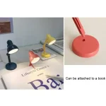 Portable LED Mini Desk Lamp with Clip USB Powered Reading Light for Bedroom Dorm Bed Table Study Night Lamp 5