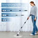 2026 new 9 in 1 Electric Spin Scrubber Cordless Waterproof Cleaning Brush For Tub Tile Floor 3