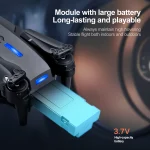 New E88 E99 Drone Remote Control with Screen Dual Camera Optical Flow Localization 2.4G RC Quadcopter One-button Take-off Drones 6
