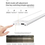 Night Light 20/30/40/50cm Ultra Thin LED Light Cabinet Light Motion Sensor Wireless Type-c For Kitchen Bedroom Wardrobe Lighting 5