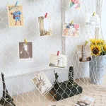 Fishing Net Wall Hangings Ornament Studio Prop Room Home Decoration Mediter Sea Stickers Marine Over The Garden Crafts Nautical 5
