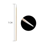 100Pcs Nails Wood Swab Clean Sticks Bud Tip Wooden Cotton Head Manicure Detail Corrector Nail Polish Remover Art Tool 5