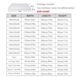 Waterproof Mattress Protector with Zipper Soft & Breathable & Noiseless Antibacterial, Anti-mite Mattress Cover , Queen/King 3