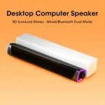 The Ultimate Bluetooth Woofer Speaker | IMAX Theater-Grade Surround Sound | Wireless Home Theater System | For Laptop and TVs