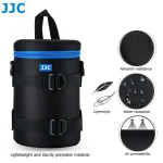 JJC Luxury Camera Lens Bag Pouch Case for Canon Lens Nikon Sony Olympus Fuji DSLR Photography Accessories Shoulder Bag Backpack 3