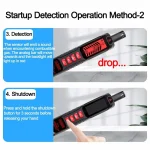 Combustible Gas Leak Detector Natural  Alcohol LPG Methane Analyzer Buzzer Alarm PPM Analyzer Combustible Sensor Tool 5