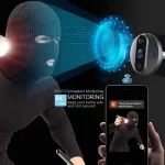 3MP Smart Life Tuya 1080P WiFi Door Bell Eye Peephole Camera 5000mAh Battery PIR Motion Detector IR Alexa Google Digital Viewer 5