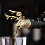 1pc Bottle Nozzle Pourer Oil/mouth with Bottle Stopper Cork Wine Bottle Red Dry Pot Plug Olive Dispenser 3