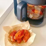 Household steam air fryer 6L large-capacity glass visual liner multi-functional light wave furnace without turning over 4