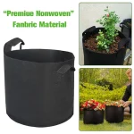 Felt Plant Grow Bags for Veg Garden Pots Planting Bag Grow Accessories Gardening Tools and Planting Supplies 4