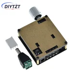 2*50W Bluetooth 5.0 Power Amplifier Class D Audio 10W~100W HiFi Stereo Wireless Music Player Mini USB Sound Card App Digital AMP 4