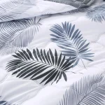 Soft Skin Friendly Summer Quilt Set or Single Quilts Lightweight Breathable Thin Comforter Sets Washable Single Double Blanket 6