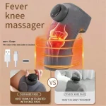 2026 1 Rechargeable Heated Knee Massager, Adjustable 3D Fully Heated Knee Pad With Heating Mode And Adjustable Vibration 5