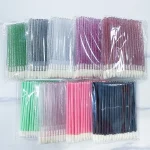 Disposable Eyelash Brush wholesale 50/100pcs Mascara Applicator Wand Eyes Lip Cosmetics Brushes Extension Cosmetic Make up Tools 5