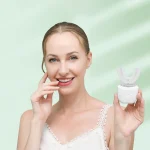 Electric Toothbrush for Adult Automatic USB Charge U-Shaped Toothbrush 360 Degrees Intelligent Rechargeable Toothbrus 2