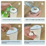 New Bathroom Automatic Sensing Soap Dispenser Type C Multiple Levels Contactless Electric Frother Charging Wall Mounted Vertical 5