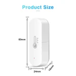 Ewelink ZigBee Smart Temperature Humidity Sensor Battery Powered APP Control Thermometer Hygrometer Controller For Alexa Google 6