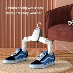 220V Clothes Dryer Shoe Dryer Electric Drying Rack Hang Dryer Machine Portable Travel Warm Air Dryer Household 5