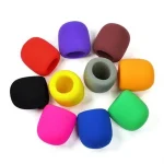Rain Microphone Foam Thicken Mic Cover Sponge Professional Studio WindScreen Protective Grill Shield Soft Microphone Cap 4