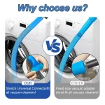 1pcs Upgraded Dryer Vent Cleaner Kit: Universal Vacuum Hose Attachment for Lint Removal Fits All Vacuums Deep Cleaning Brush for 5