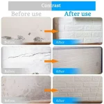 70cmx1m 3D Wall Sticker Imitation Brick Bedroom Home Decor Waterproof Self-adhesive DIY Wallpaper for Living Room 5