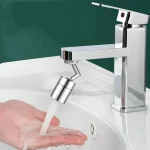 720 Degree Rotating Faucet Bubbler Single Mode Universal Faucet Extender Adapter Kitchen Bathroom Splash Proof Faucet Nozzle 3