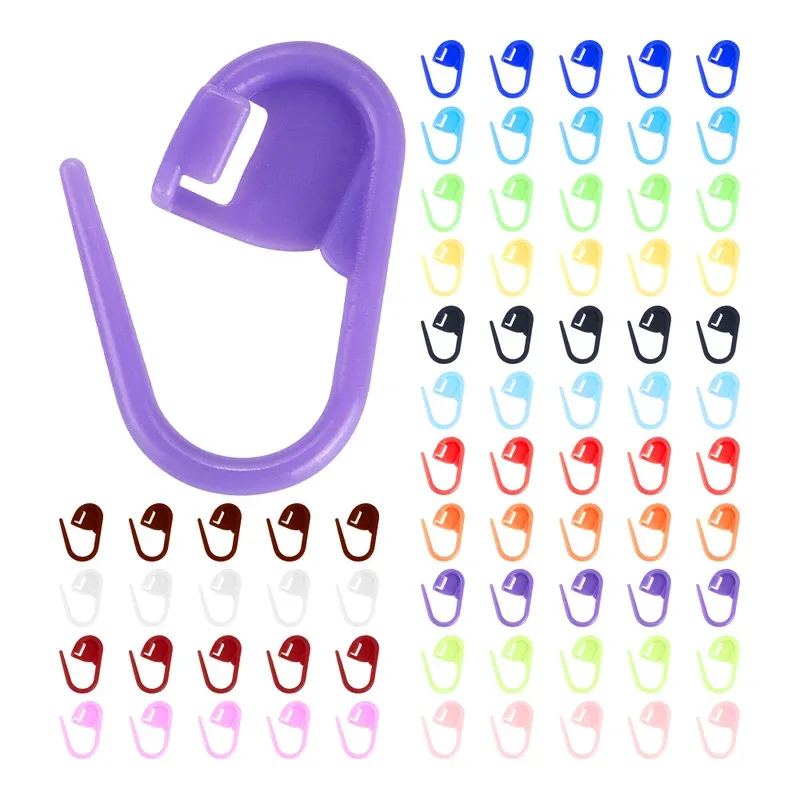 50/200/500pcs Knitting Crochet Tool, Locking Marking Buckle, Small Ring Pin, Sweater Counter, Plastic Counting Buckle 50/200/500pcs Knitting Crochet Tool, Locking Marking Buckle, Small Ring Pin, Sweater Counter, Plastic Counting Buckle