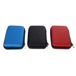 EVA Storage Bag Case Hard Cover Carrying Bags Power Bank Pouch Case for Hard Drive SSD Nintendo New 3ds Xl/ 3ds Xl New 3dsxl/lL 3