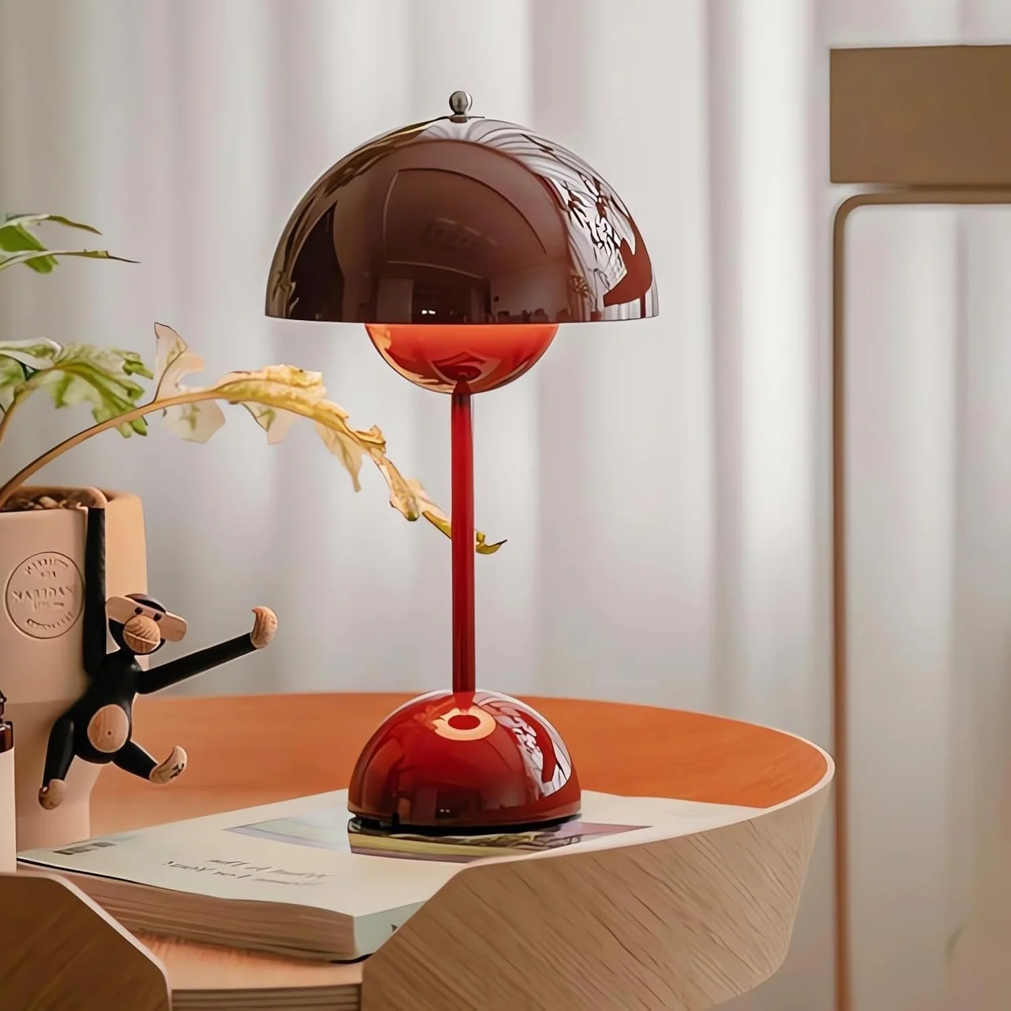 Modern mushroom night light, touch color changing lamp, bedroom bedside atmosphere lamp, home decor desktop decorations Modern mushroom night light, touch color changing lamp, bedroom bedside atmosphere lamp, home decor desktop decorations