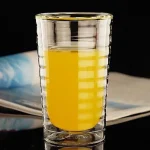 Nespresso Coffee Mug Heat Resistant Double Wall Tea Glass Cup Beer Coffee Handmade Creative Cold Beverage Transparent Drinkware 2