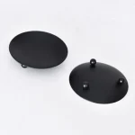 Iron Black Gold Candle Holder Tray Base Wedding Party Holiday Banquet Decorative Candle Holder Art Gift Cup Candle Accessories 6
