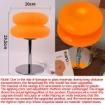 Macaron Table Lamp Tri-color Dimmable Night Light for Girl,Bedroom,Living Room,Desk Decor,Eye-Protection Reading Atmosphere Lamp 5