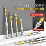 Non-slip PH2 Magnetic Batch Head Cross Screwdriver Hardness Drill Bit Screw Driver Hand Tools 25/50/65/70/90/150mm 2