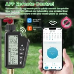 AVATTO Tuya WIFI Smart Garden Watering Timer with Large LCD Display for Home & Outdoor Irrigation,Automatic Garden Watering Tool 4