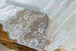 High-quality eyelashes lace trim mesh lace fabric DIY dress wedding dress skirt tablecloth decoration 5