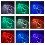 LED Strip Light Bluetooth 3/5/10M SMD5050 5V RGB Lights Flexible LED Lamp Tape Ribbon Self-adhesive TV Desktop Diode Decoration 4