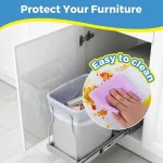 3M/5M/10M Kitchen Wall Wallpaper Transparent Electrostatic Protective Film Oil Proof Wall Sticker Waterproof Paper Home Decor 5