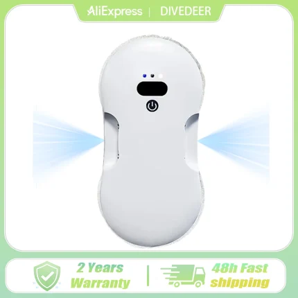 Two-way spray window cleaner machine man automatic electric large suction household high-rise glass window cleaner machine man