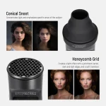 NEEWER CRM2 Magnetic Accessories Kit for Round Head Flash Z1-C Z1-N Z1-S Z2-C Z2-N Z2-S Compatible with Godox V1 Speedlites 6