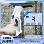 Cordless Handheld Electric Window Cleaner Multifunctional USB  Portable Glass Cleaning Tool Kit With Removable Water Tank 4