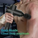 30 Level Massage Gun Fascia Deep Muscle Relax Body Neck Massager Electric Fitness Equipment Noise Reduction Male Female 4