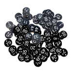 Numbered Sign Labels Beehive Tags Garden Box Mark with Hole Plant Markers  1-50 1-100 50pcs 100pcs 2