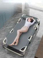 Outdoor Installation-free Foldable Sun Lounger Beach Chair Adult Tanning Lounger Nap Camp Bed Multifunctional Lounge Chair 6