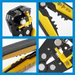 Crimper Cable Cutter Adjustable Automatic Wire Stripper Multifunctional Stripping Crimping Pliers Terminal Hand Tool 5